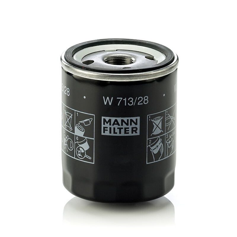 曼牌(MANN)机油滤清器W713/28名爵3/名爵6/名爵7/Rover75/名爵TF/Elise/神行者/发现I