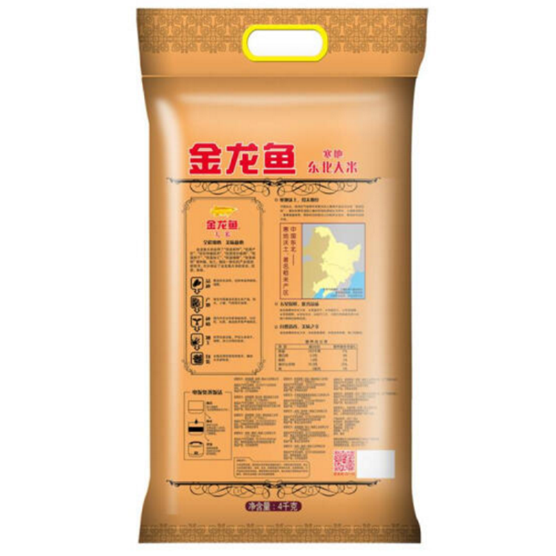 金龙鱼 寒地东北大米 4kg