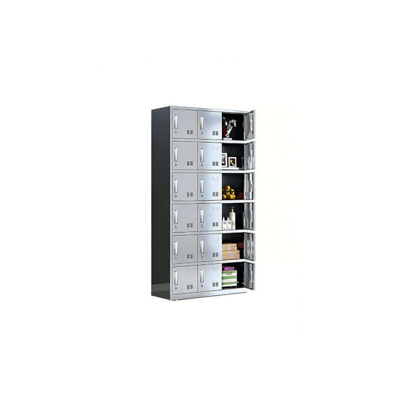 鑫睿辉 不锈钢十八门更衣柜 1800*900*350mm 台