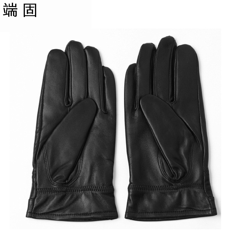端固 加绒羊皮防寒手套触屏保暖手套 YH23 双高清大图