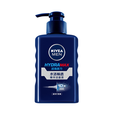 妮维雅(NIVEA)男士水活畅透精华洁面液150ml(新老包装 随机发放)洗面奶 护肤化妆品