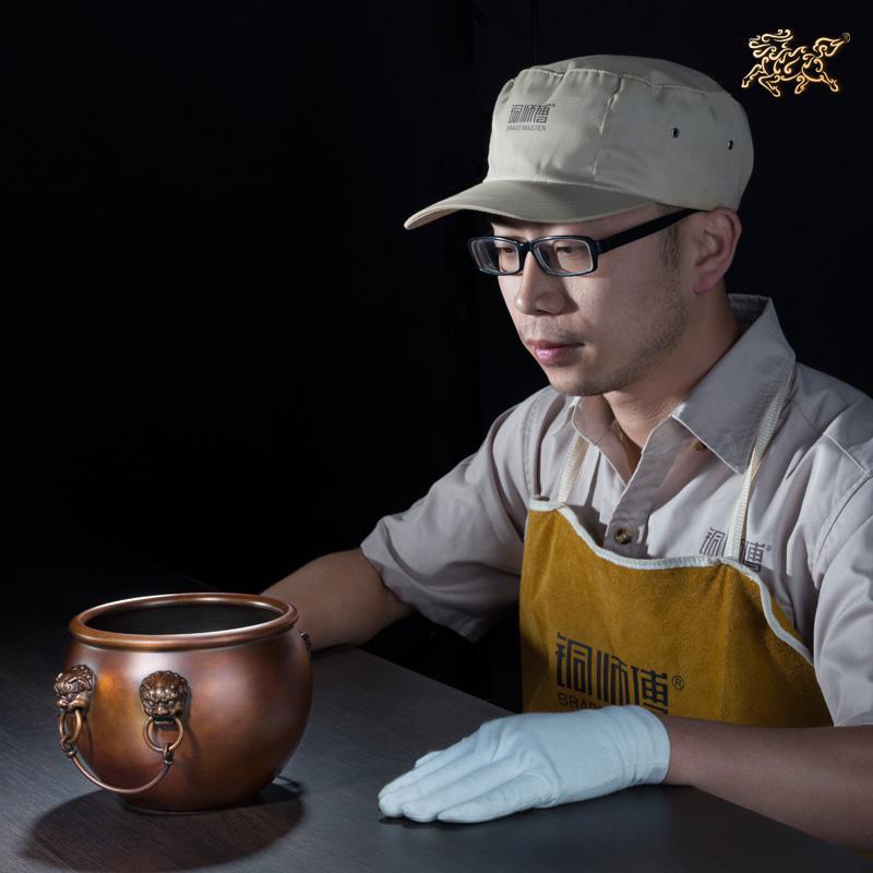 美帮汇全铜香炉 《故缸(香炉)》家居饰品 工艺品 饰品摆件高清大图