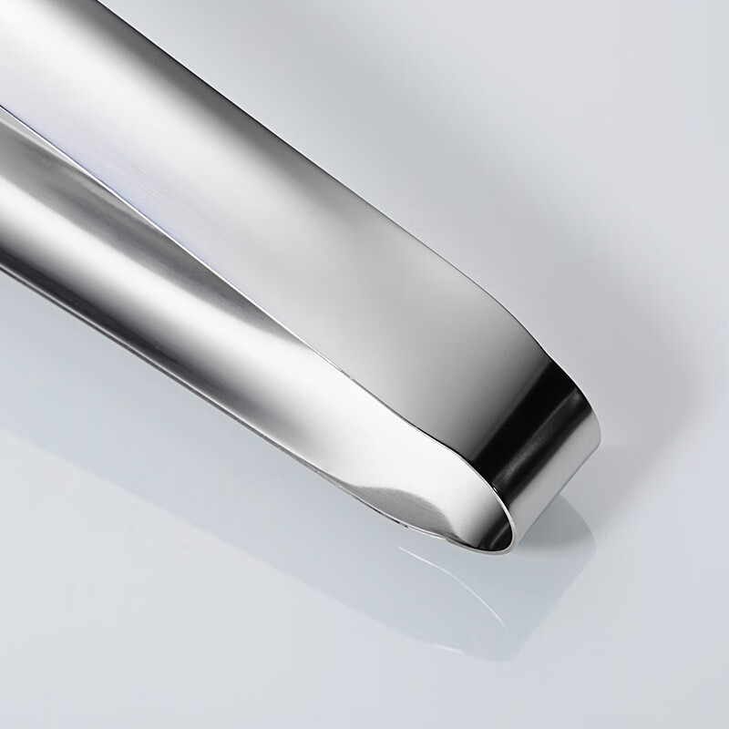 新力士自助餐不锈钢单牙月形食物夹MBT205高清大图