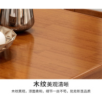 洛港 餐桌家用小户型简约现代全实木方桌食堂2人正方形0.8米八仙桌饭桌