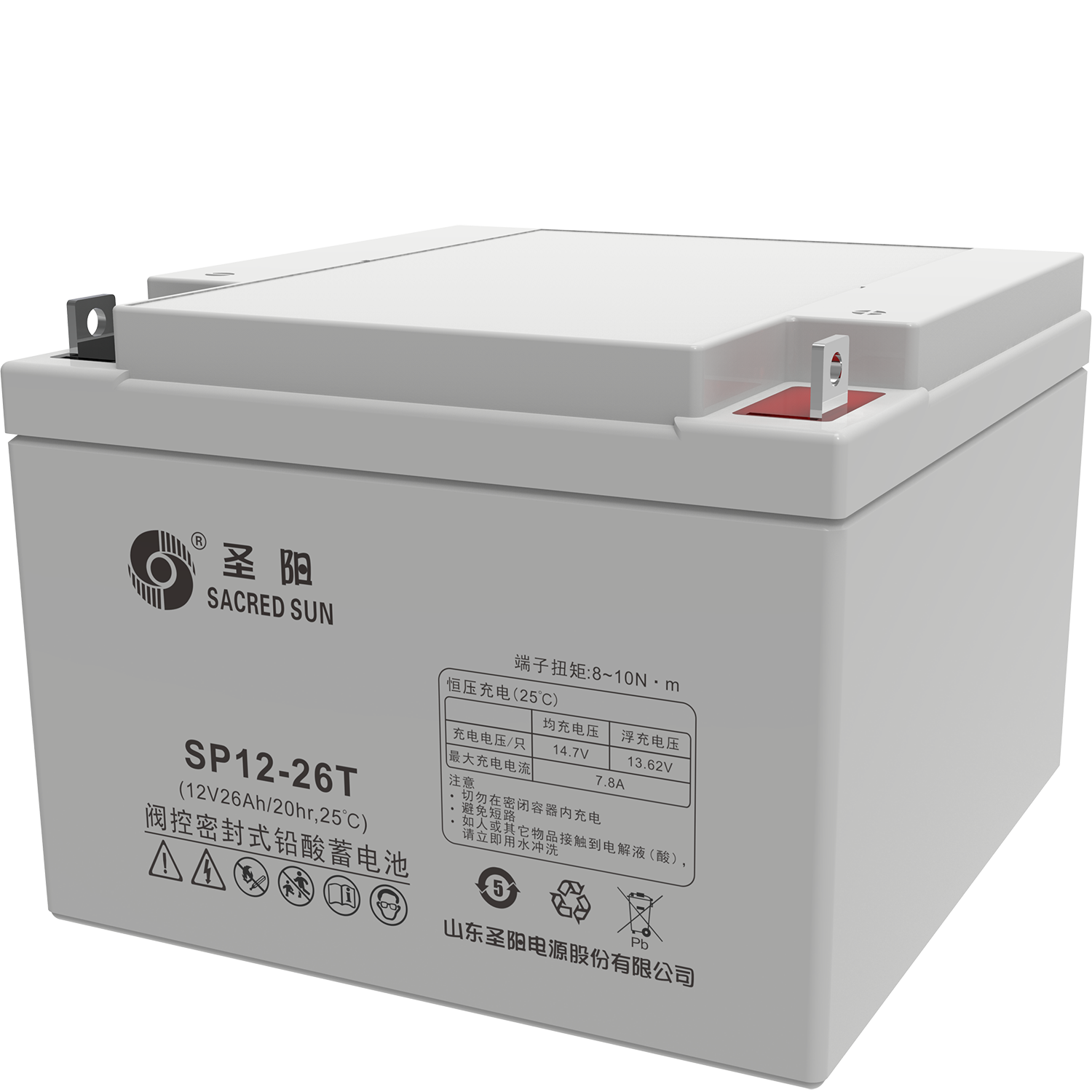 圣阳 蓄电池 SP12-26T高清大图