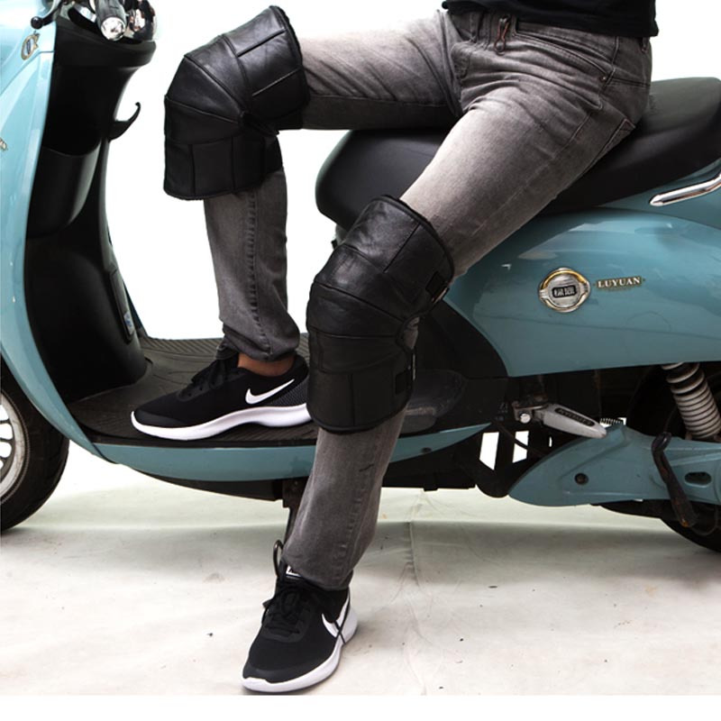 冬季摩托车护膝电动车保暖电瓶车骑车护具加厚防风防寒短男女腿套