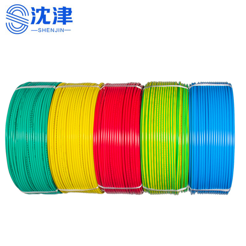 沈津 铜芯硬电线 ZR-BV-16mm² /米(颜色可备注)高清大图