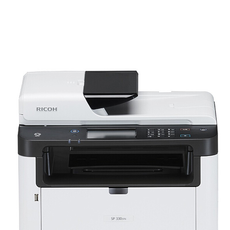 理光(RICOH) SP 330SN商用办公A4黑白激光打印机打印复印扫描