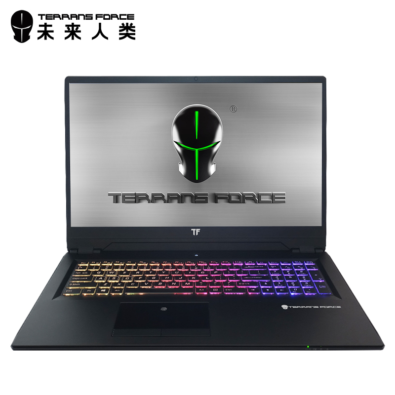 未来人类T7-1660Ti-97SH1 17.3英寸i7笔记本电脑 i7-9750H 8G内存 256G PCIe SSD+1T GTX1660Ti显卡 轻薄便携学生发烧游戏本