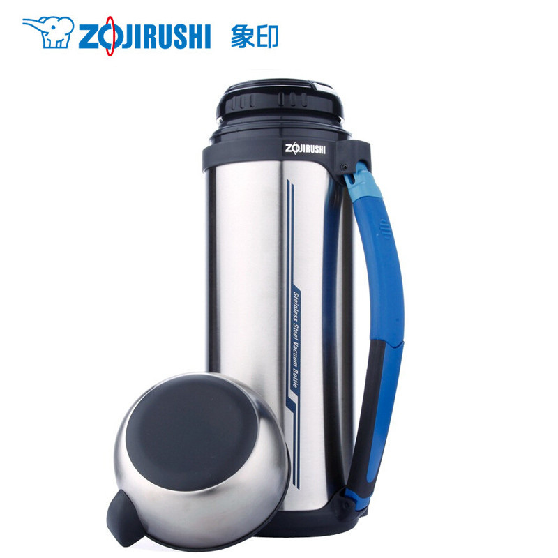 ZOJIRUSHI/象印 SF-CC20-XA日本象印不锈钢真空保温壶户外旅游登山保暖旅行壶便携大容量保温瓶 2.0L