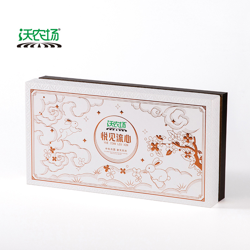 沃农场悦见流心月饼礼盒400g/盒高清大图