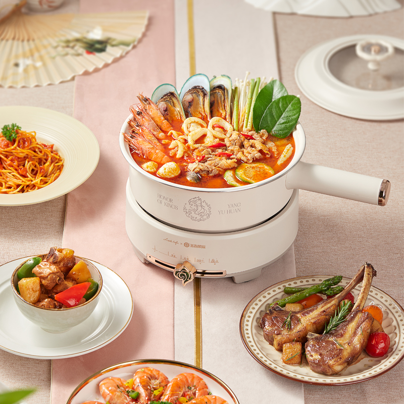 小画仙 x 王者荣耀电煮锅 LDZG-3033-WZ 3L 白色