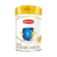 伊利(YILI)金领冠珍护婴儿配方奶粉 1段(0-6个月适用) 405g罐装