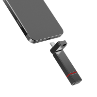 秦泰(Cqint) 深空系列 QTUB-02 U盘 128GB 灰色(计价单位:个)