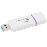 金士顿(Kingston)64GB U盘 DTIG4 高速优盘USB3.0 时尚色彩 紫色