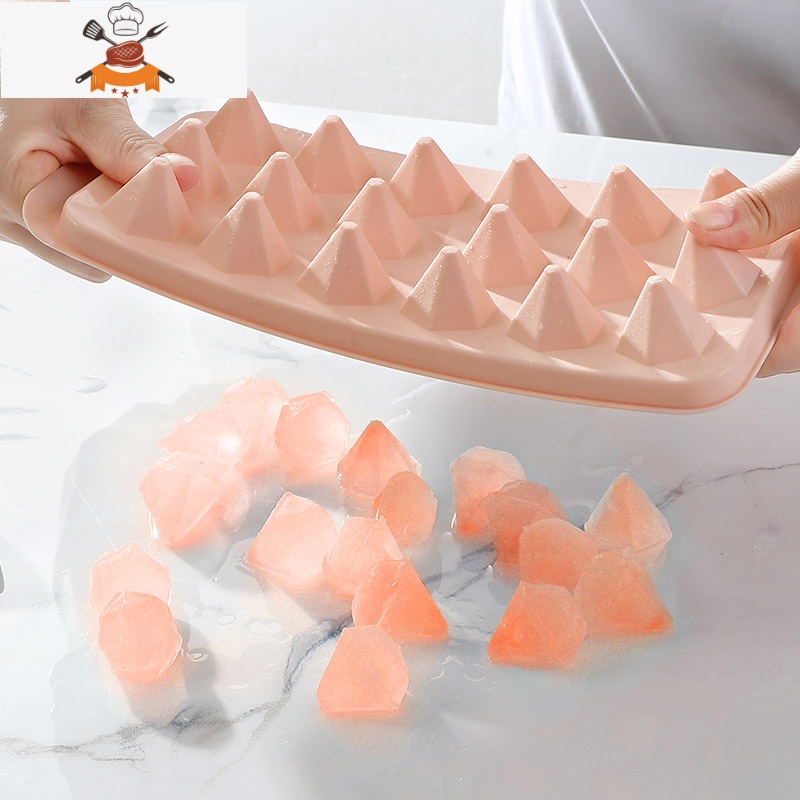 创意家用冰球冰格速冻器制作球形盒子冰块模具冰箱小型制冰盒器 敬平 北欧蓝-圆圈款高清大图