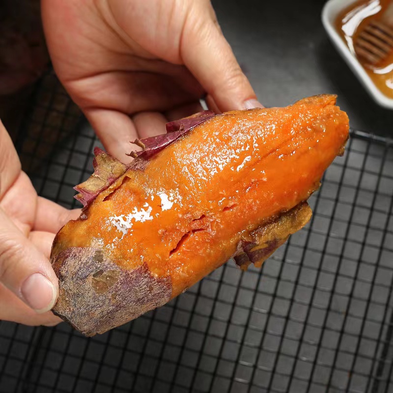 [西沛生鲜]山东烟薯25号 净重9斤 中果 红心糖心蜜薯 新鲜农家沙地超甜地瓜山芋高清大图