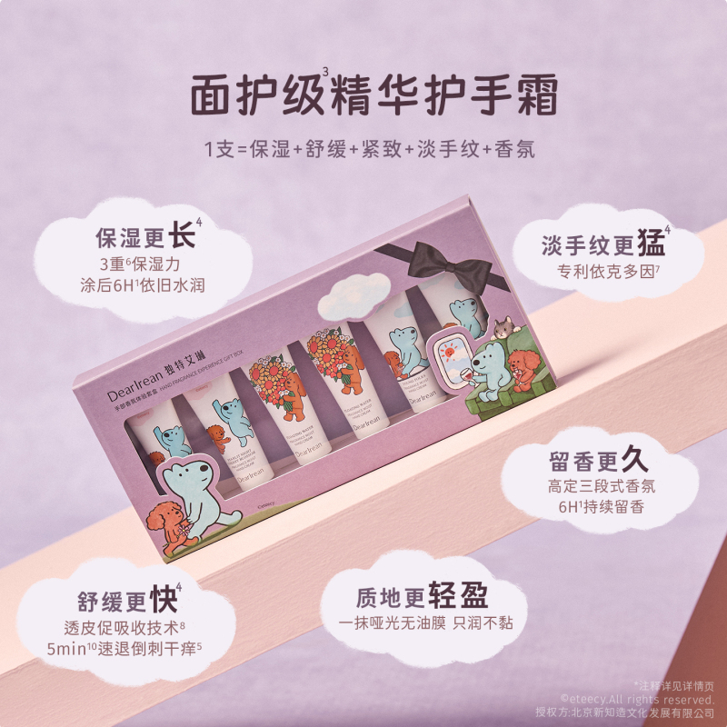 独特艾琳 手部香氛体验套盒10ml*6(Eteecy联名款)高清大图