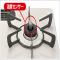 日本原装进口RINNAI/林内燃气灶黑色不带温控台式机RT64JH6S2-GL 13A天然气