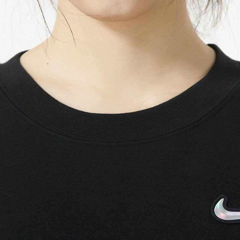 NIKE/耐克女装新款运动服训练休闲圆领卫衣套头衫 FZ6537-010 C图片