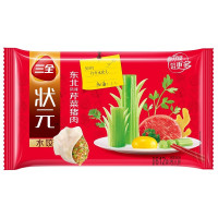 三全状元东北芹菜猪肉水饺612g