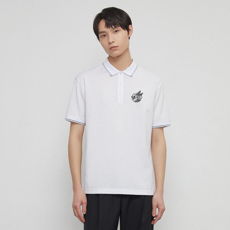 [好货直降:422]ME&CITY男时尚撞色亮条POLO
