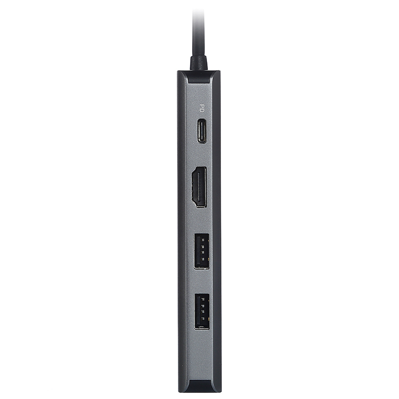 联想 原装Type-C扩展坞USB-C转HDMI转VGA转换器HUB集线 USB3.0分线器PD快充/苹果MacBook