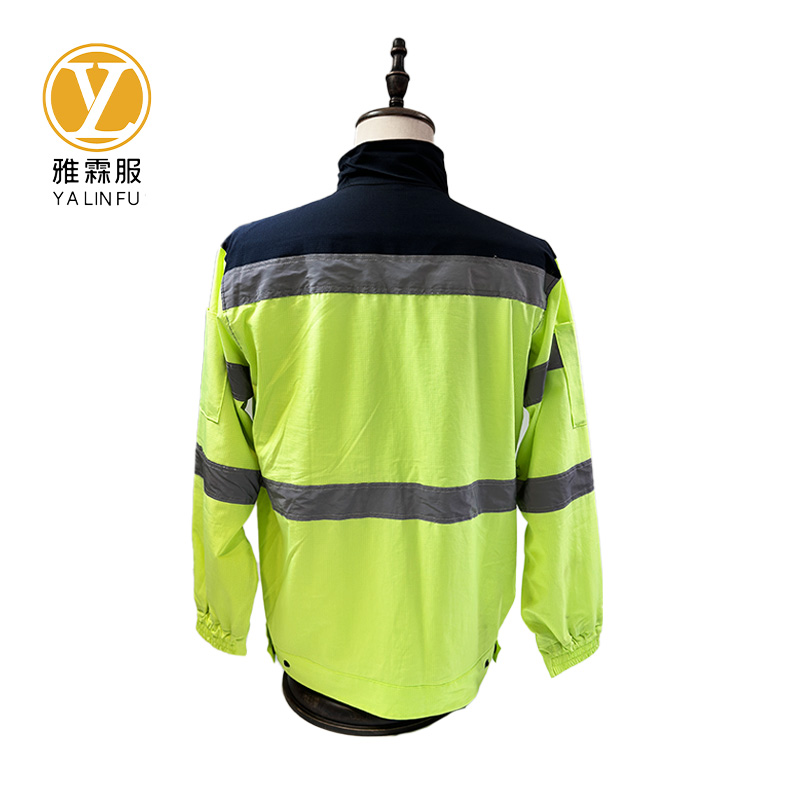 雅霖服 高警示速干工作服套装YLF0126 套高清大图