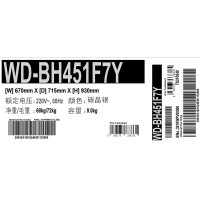 LG洗衣机WD-BH451F7Y 9公斤 洗烘一体机 DD变频电机 智能手洗 中途加衣 95°煮洗 洁桶洗 滚筒 奢华银