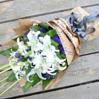 五二零 祝福鲜花速递全国 香水百合花束预定快递 爱情生日鲜花礼物 上海苏州长沙合肥杭州花店同城送花上门