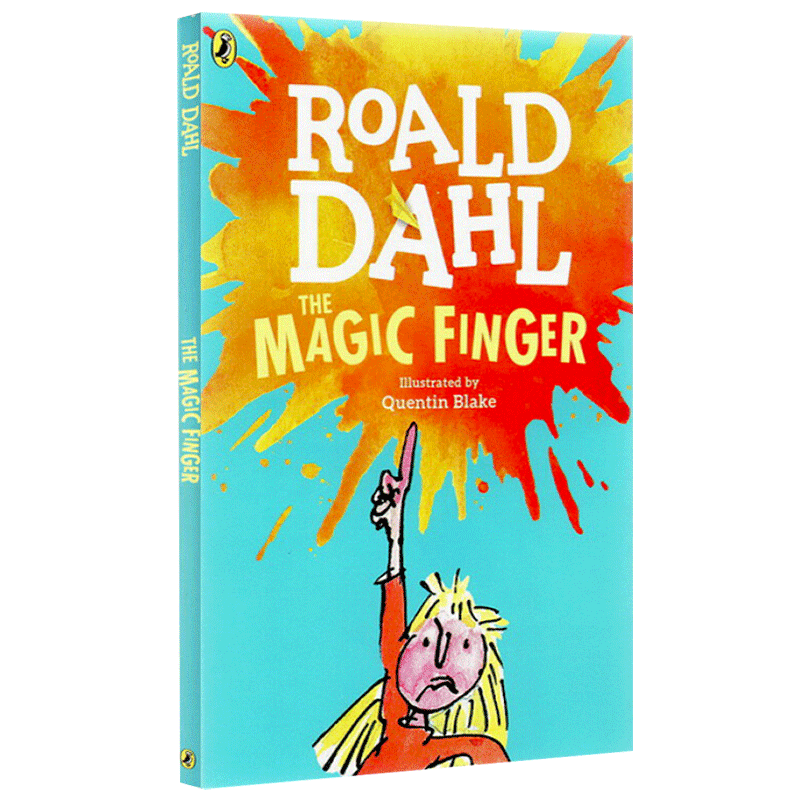 世界冠军丹尼 [正版]The Magic Finger 魔法手指 英文原版小说 罗尔德达尔系列Roald Dahl 青少