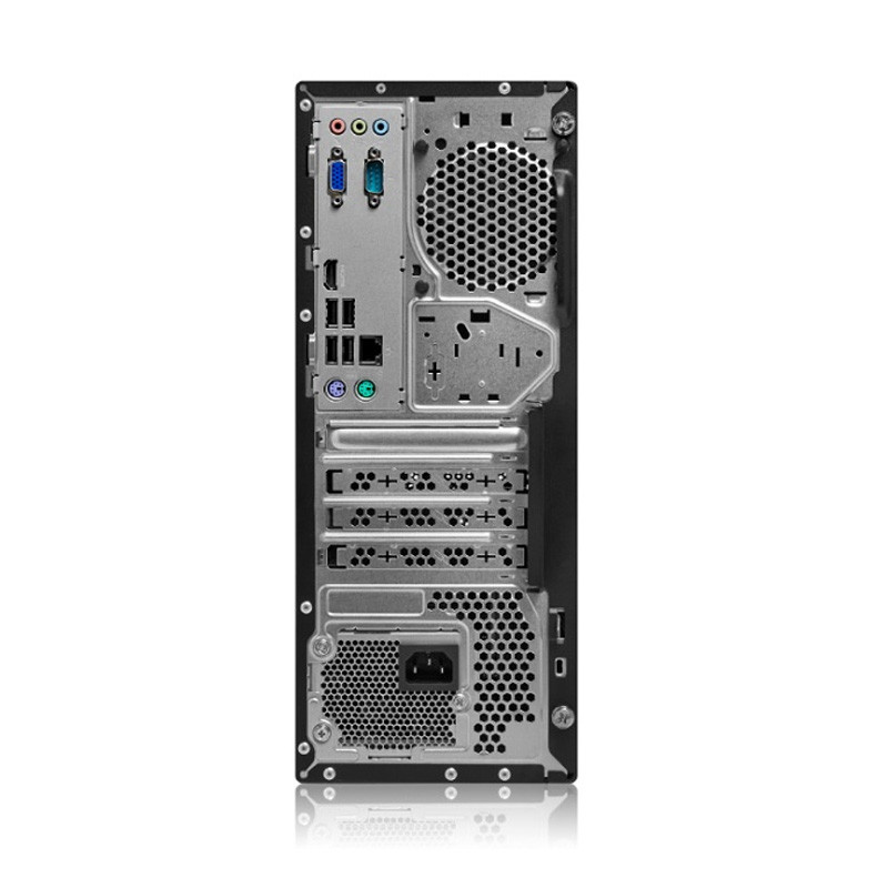 联想(Lenovo)启天M415台式电脑 19.5英寸屏 定制(I3-7100 8G 1T 无光驱 集显 W10H)高清大图