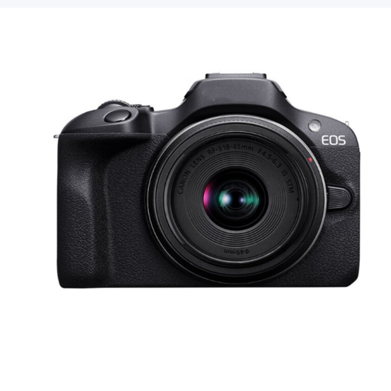 佳能EOS R100 18-45镜头 含64G内存卡+原装电池+UV保护镜+数据线 维保一年 货期2周高清大图