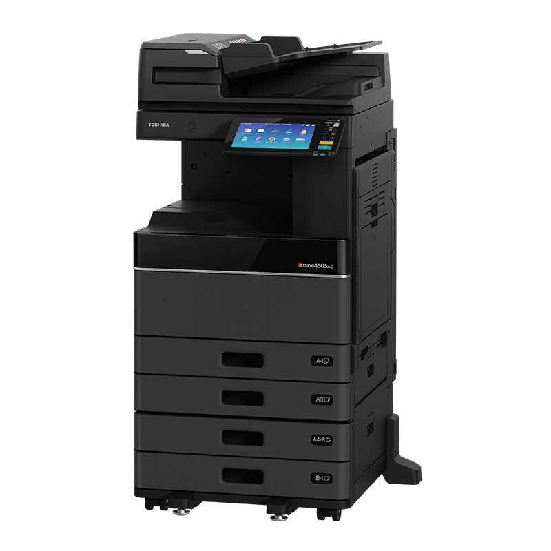 东芝(TOSHIBA)彩色A3数码复合机e-STUDIOFC-4505AC套机 打印复印 网络彩色扫描(主机+双面器+双面同步扫描输稿器+工作台+第二纸盒)