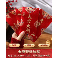 龙年红包封面2024新款新年过年通用压岁钱利是封千万元红包袋大封14