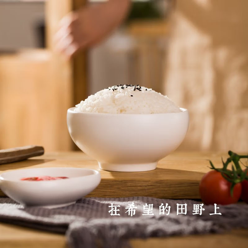 隆平芯米耐盐碱大米珍珠米东北大米寿司米晚稻粳米5kg