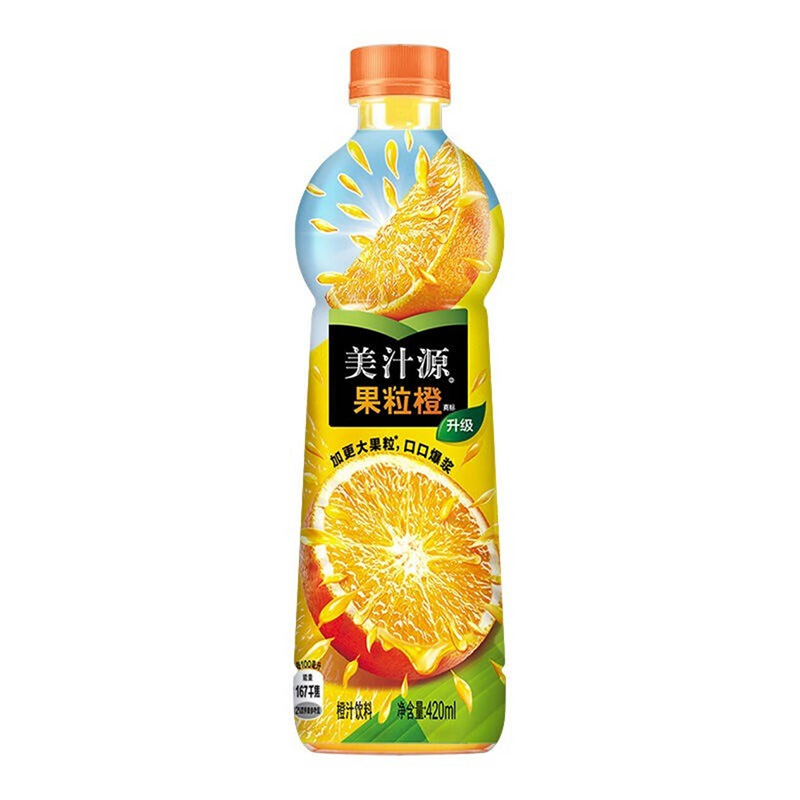 美汁源果粒橙 420ml*24瓶