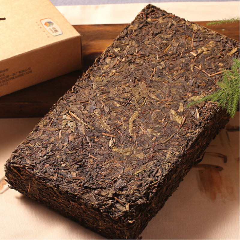 中茶百年木仓湖南安化黑茶香醇茯砖茶盒装800g