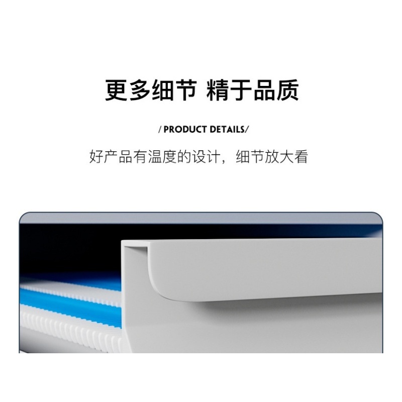豫龙都 文件柜 宽三斗 台高清大图