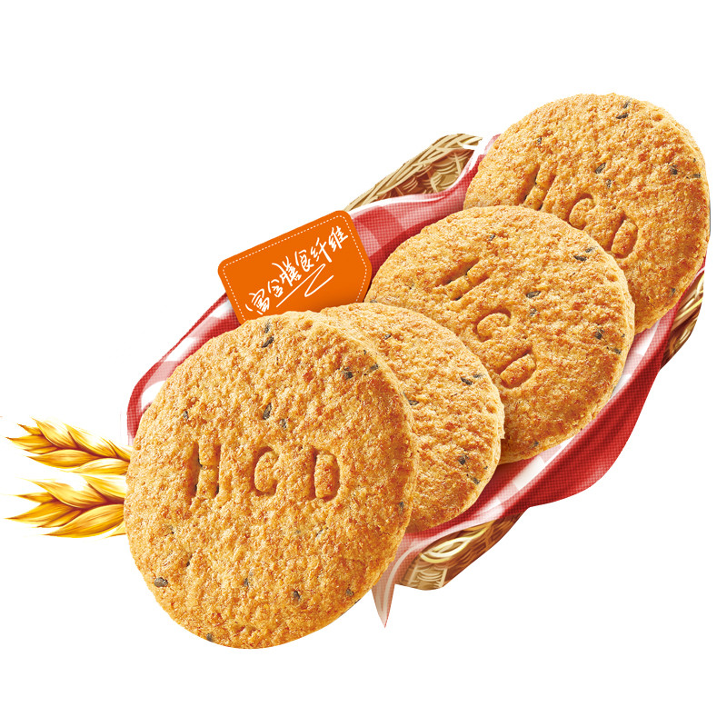 达利园 好吃点 饼干 零食 高纤粗粮饼800g(饼干礼盒)高清大图
