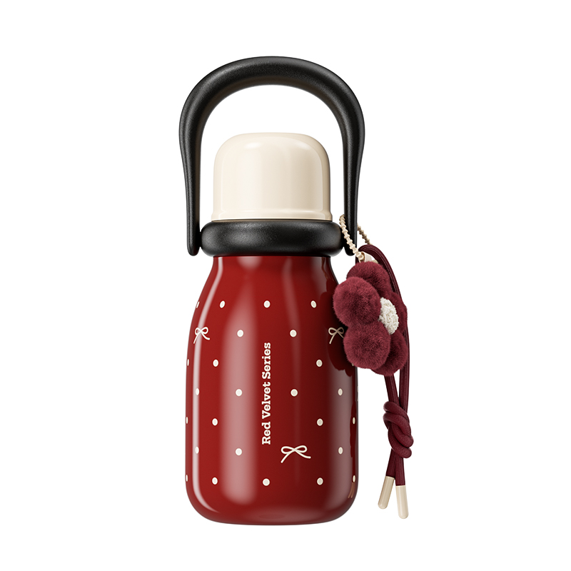 世大家 miu可保温杯580ml心跳节拍(红)高清大图