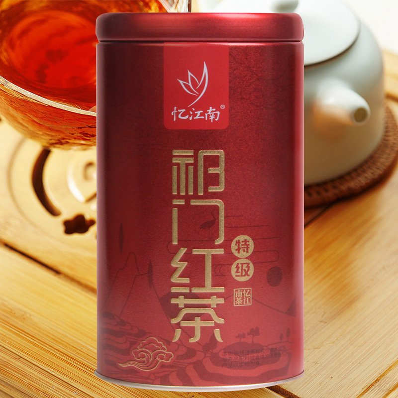 忆江南茶叶红茶香浓醇厚鲜甜爽口祁门红茶125g