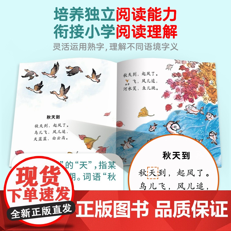 [正版店]小羊上山儿童分级读物1-6级金龟子全套儿童识字书籍3到6岁幼儿园阅读绘本3-8岁幼儿启蒙教材全套启蒙早教图书高清大图