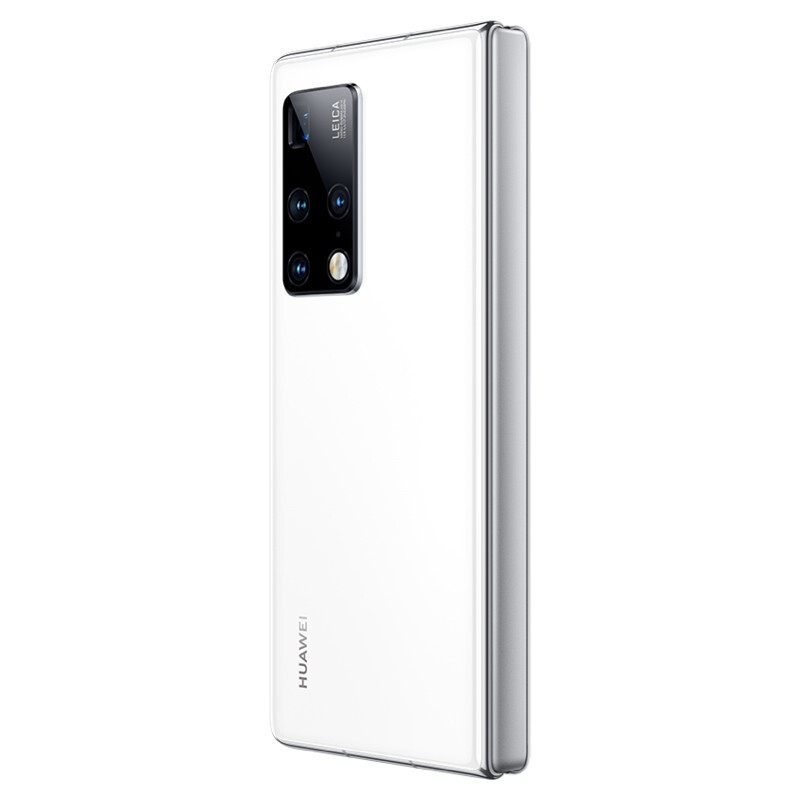 华为 HUAWEI Mate X2 麒麟9000旗舰芯片 无缝鹰翼折叠 超感知徕卡四摄支持100倍双目变焦 8GB+256GB 釉白色 5G全网通