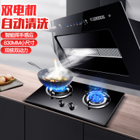 欢呼好太太 18m³自动洗双电机抽油烟机灶具套餐 C20+X01 燃气灶天然气 侧吸式烟灶套装煤气灶 大吸力