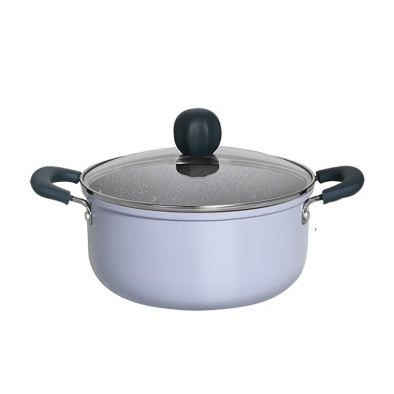 炊大皇 匠紫系列麦饭石汤锅22cmJZ22TG