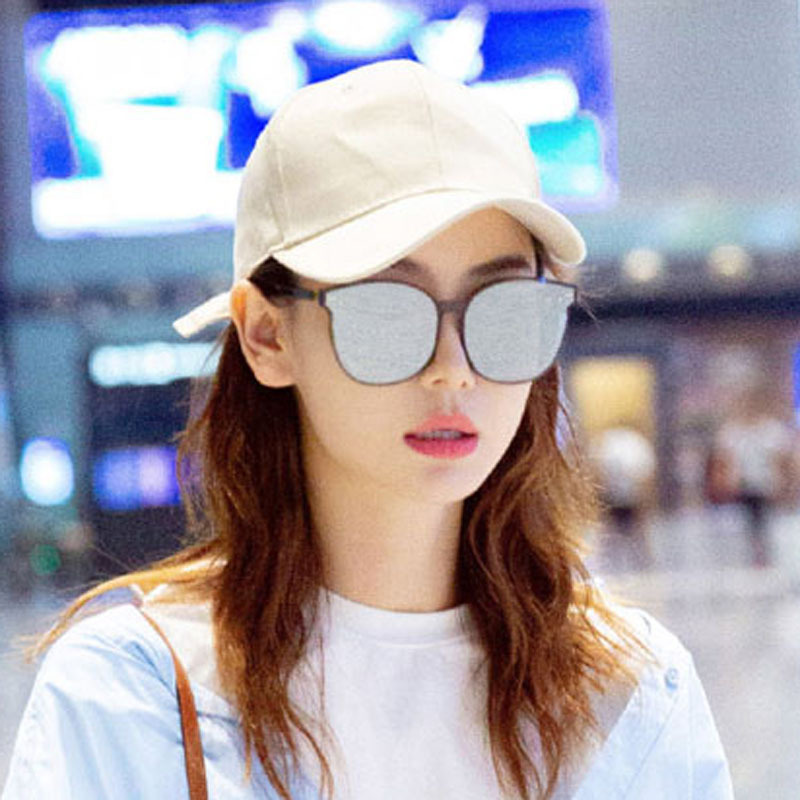 戚薇同款纯色棒球帽女帽子春秋新款鸭舌帽藏青色可调节