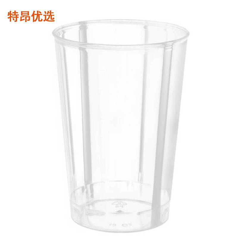 特昂优选 一次性杯子水晶杯 300ml/个