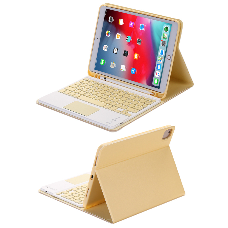 酷猫 iPad10保护套键盘 带笔槽 苹果2022款iPad十代 10.9英寸智能键盘皮套带触摸鼠标板