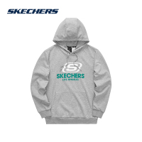Skechers斯凯奇魏大勋同款连帽运动休闲长袖外套情侣圆领卫衣男女L320U113